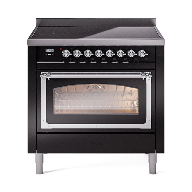 Nostalgie II Noblesse 36 inch Induction Range with 5 Elements UNI366NMPBKC