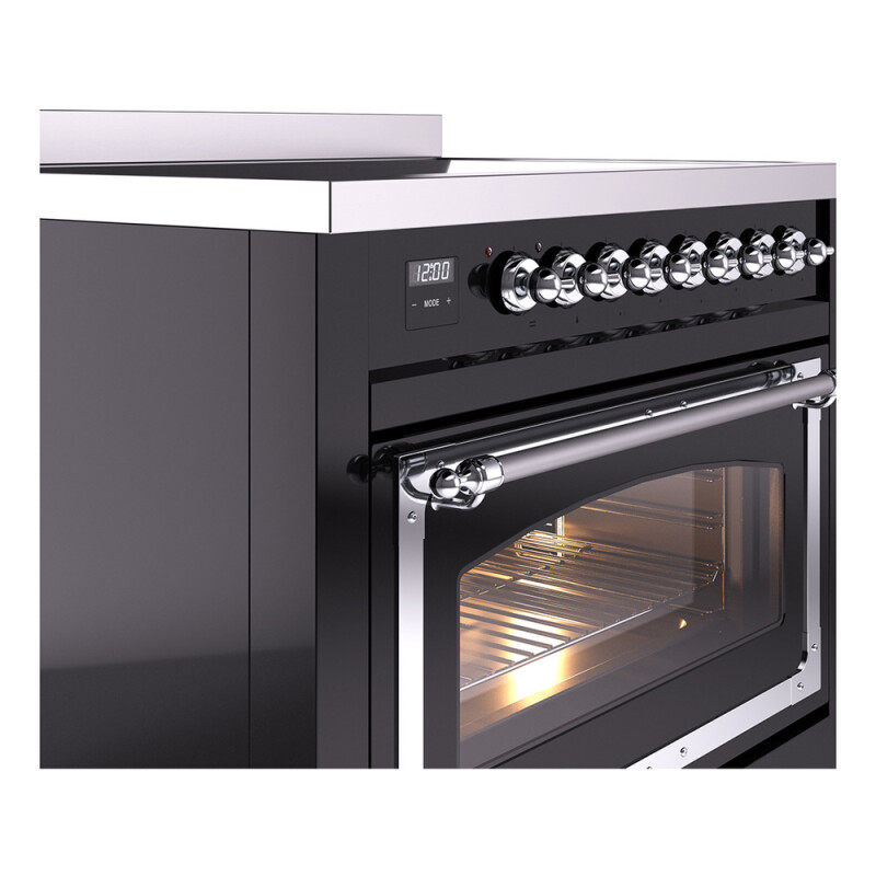 Nostalgie II Noblesse 36 inch Induction Range with 5 Elements UNI366NMPBKC