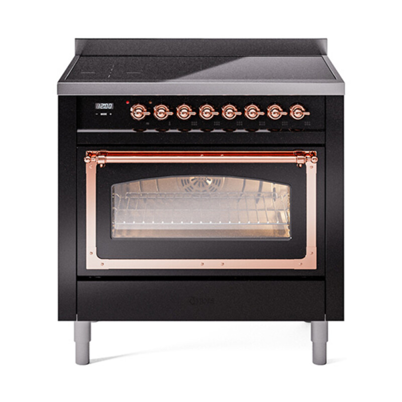 Nostalgie II Noblesse 36 inch Induction Range with 5 Elements UNI366NMPBKP