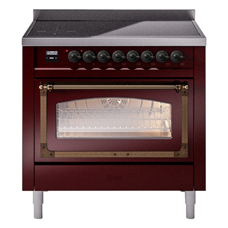 Nostalgie II Noblesse 36 inch Induction Range with 5 Elements UNI366NMPBUB