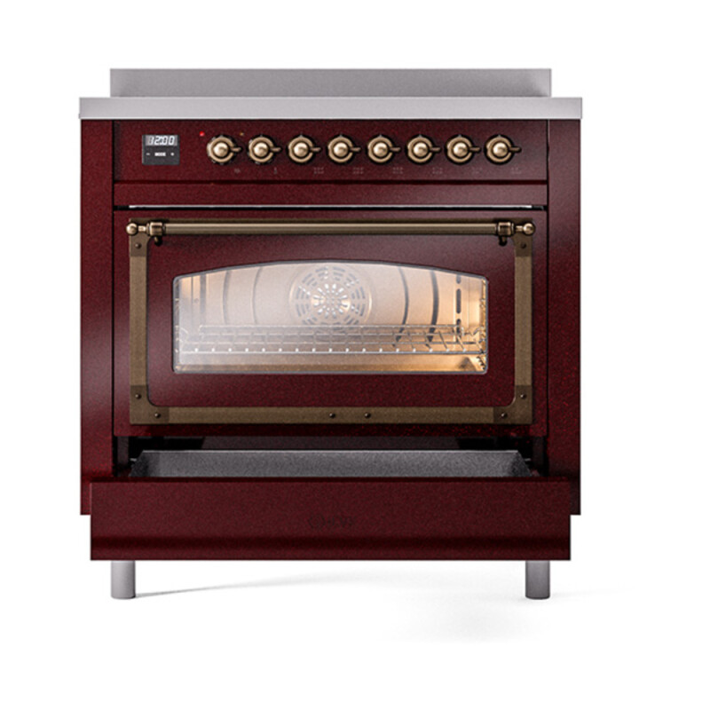 Nostalgie II Noblesse 36 inch Induction Range with 5 Elements UNI366NMPBUB