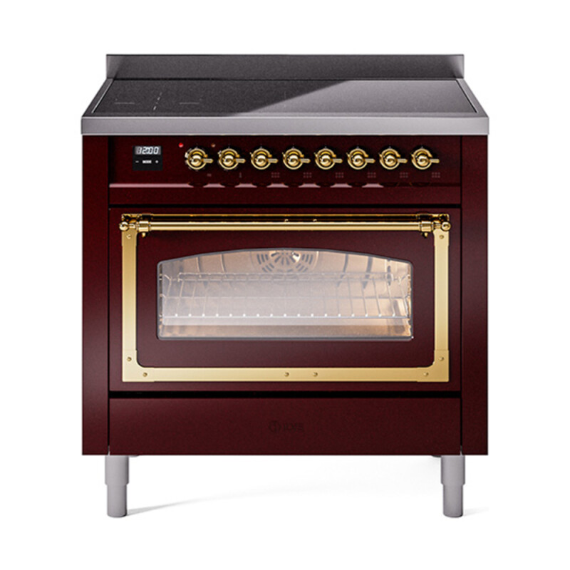 Nostalgie II Noblesse 36 inch Induction Range with 5 Elements UNI366NMPBUG