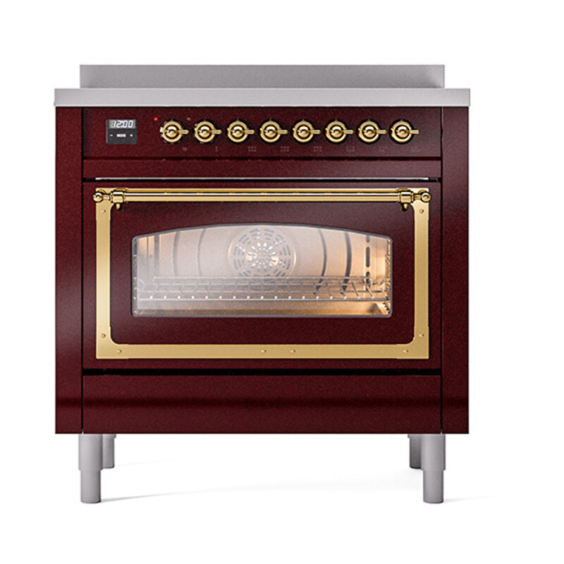 Nostalgie II Noblesse 36 inch Induction Range with 5 Elements UNI366NMPBUG