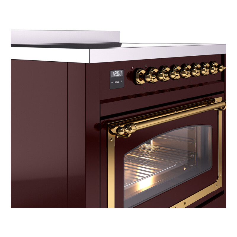 Nostalgie II Noblesse 36 inch Induction Range with 5 Elements UNI366NMPBUG