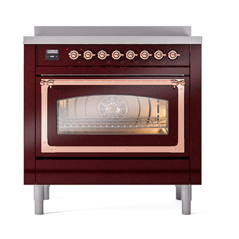 Nostalgie II Noblesse 36 inch Induction Range with 5 Elements UNI366NMPBUP