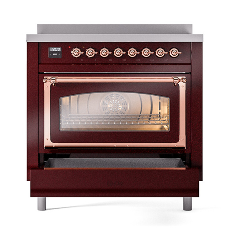 Nostalgie II Noblesse 36 inch Induction Range with 5 Elements UNI366NMPBUP