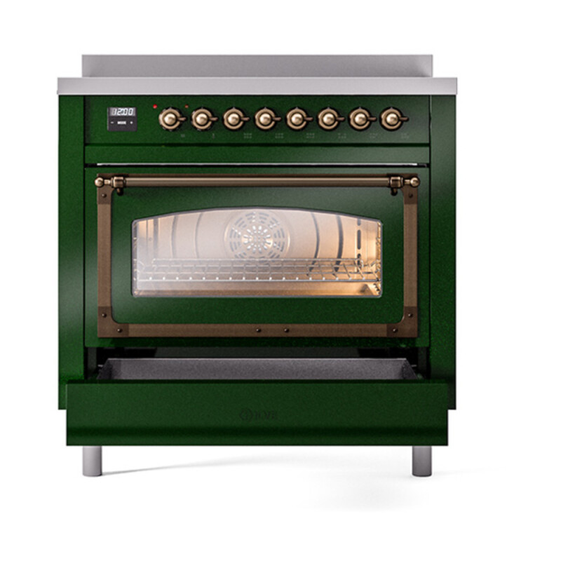 Nostalgie II Noblesse 36 inch Induction Range with 5 Elements UNI366NMPEGB