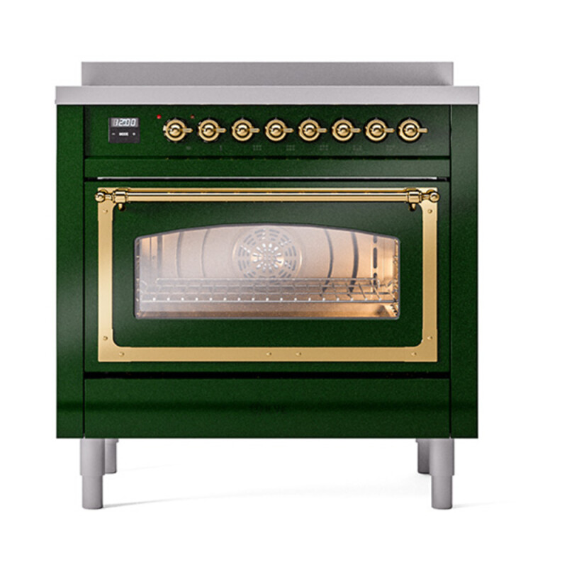 Nostalgie II Noblesse 36 inch Induction Range with 5 Elements UNI366NMPEGG