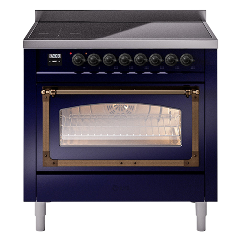 Nostalgie II Noblesse 36 inch Induction Range with 5 Elements UNI366NMPMBB