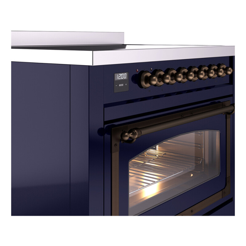 Nostalgie II Noblesse 36 inch Induction Range with 5 Elements UNI366NMPMBB