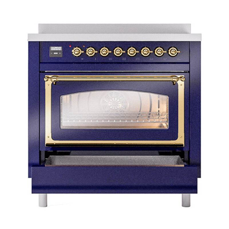 Nostalgie II Noblesse 36 inch Induction Range with 5 Elements UNI366NMPMBG