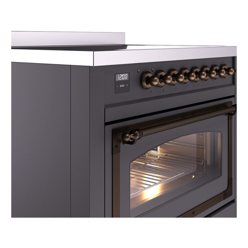 Nostalgie II Noblesse 36 inch Induction Range with 5 Elements UNI366NMPMGB
