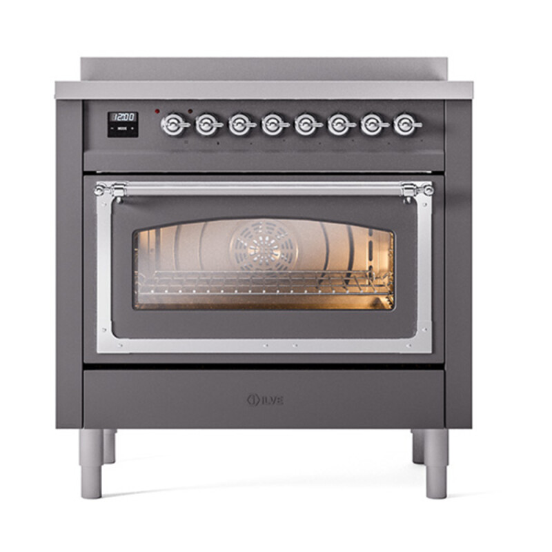 Nostalgie II Noblesse 36 inch Induction Range with 5 Elements UNI366NMPMGC