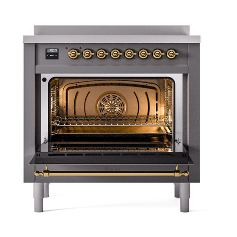 Nostalgie II Noblesse 36 inch Induction Range with 5 Elements UNI366NMPMGG