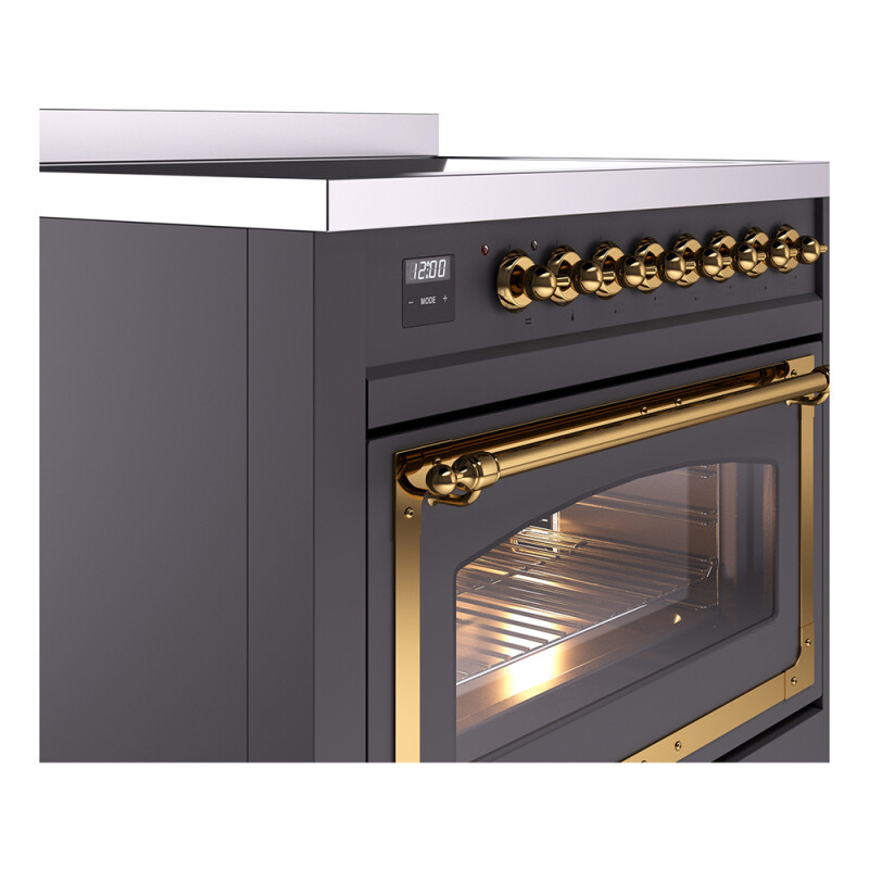 Nostalgie II Noblesse 36 inch Induction Range with 5 Elements UNI366NMPMGG