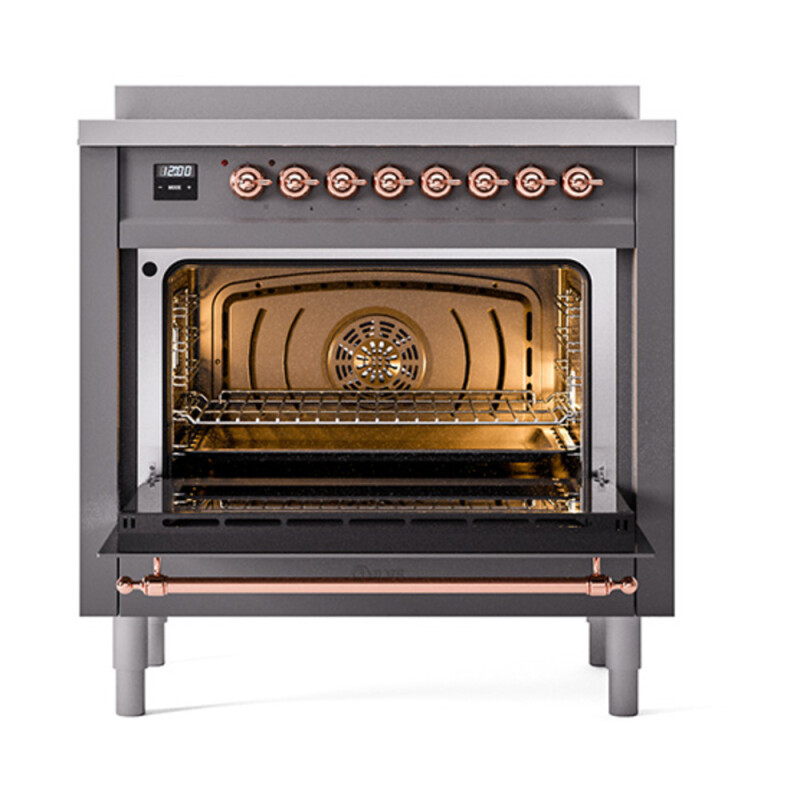Nostalgie II Noblesse 36 inch Induction Range with 5 Elements UNI366NMPMGP