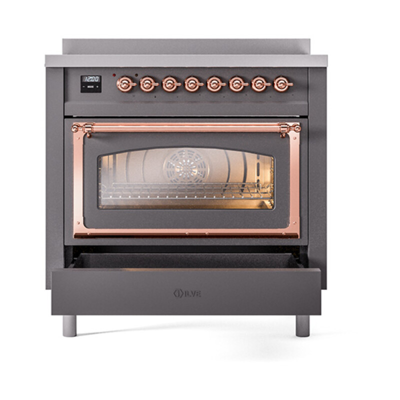 Nostalgie II Noblesse 36 inch Induction Range with 5 Elements UNI366NMPMGP