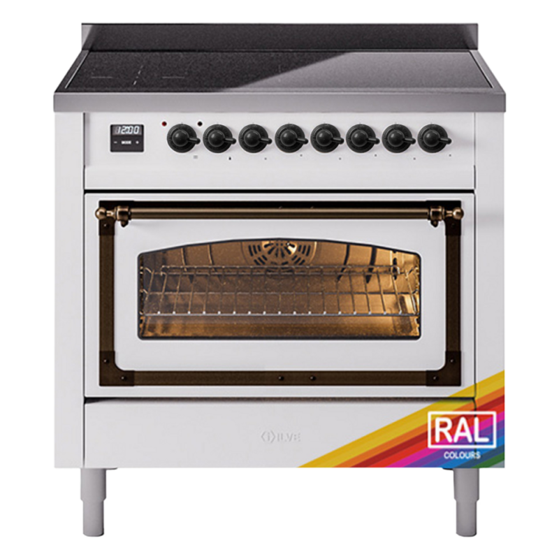Nostalgie II Noblesse 36 inch Induction Range with 5 Elements UNI366NMPRAB