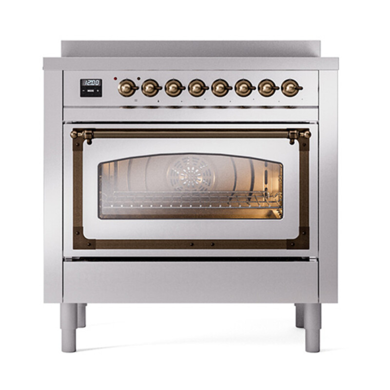 Nostalgie II Noblesse 36 inch Induction Range with 5 Elements UNI366NMPSSB