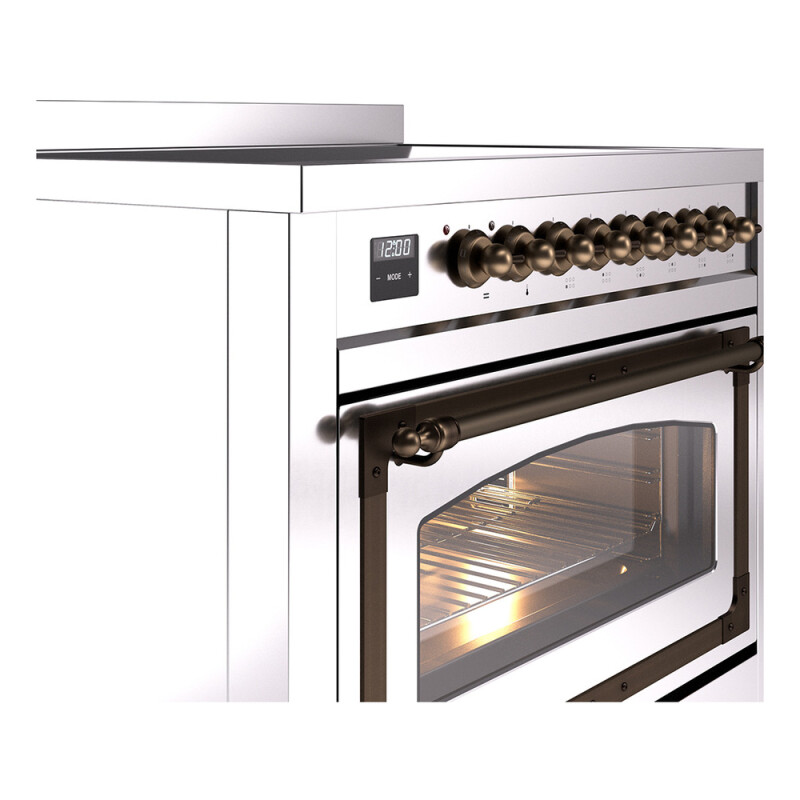 Nostalgie II Noblesse 36 inch Induction Range with 5 Elements UNI366NMPSSB
