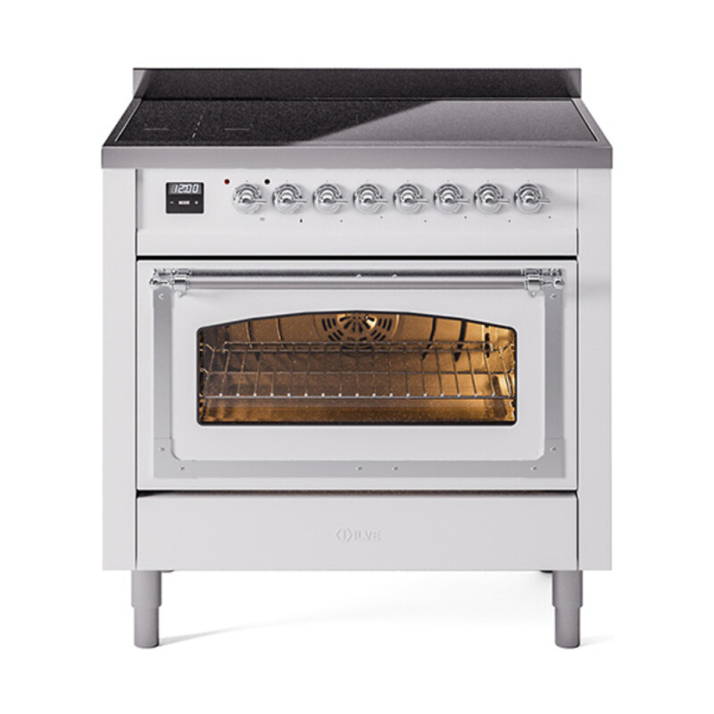 Nostalgie II Noblesse 36 inch Induction Range with 5 Elements UNI366NMPWHC