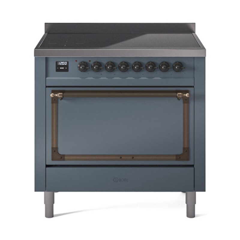 Nostalgie II Noblesse 36 inch Induction Range with 5 Elements UNI366QNMPBGB