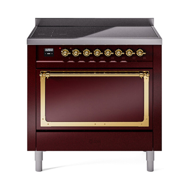 Nostalgie II Noblesse 36 inch Induction Range with 5 Elements UNI366QNMPBUG