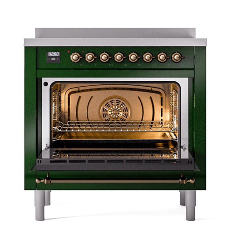 Nostalgie II Noblesse 36 inch Induction Range with 5 Elements UNI366QNMPEGB