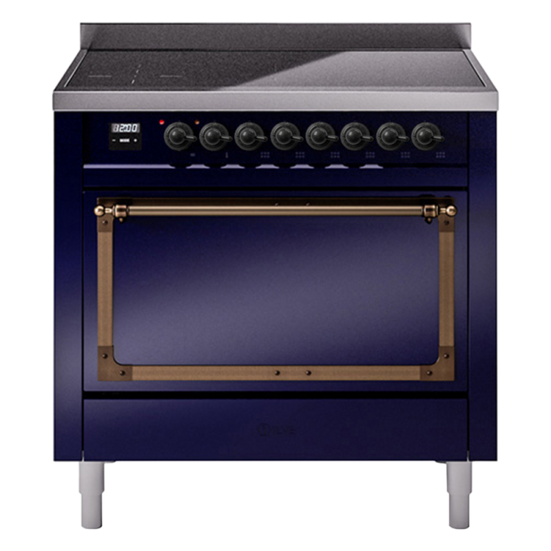 Nostalgie II Noblesse 36 inch Induction Range with 5 Elements UNI366QNMPMBB