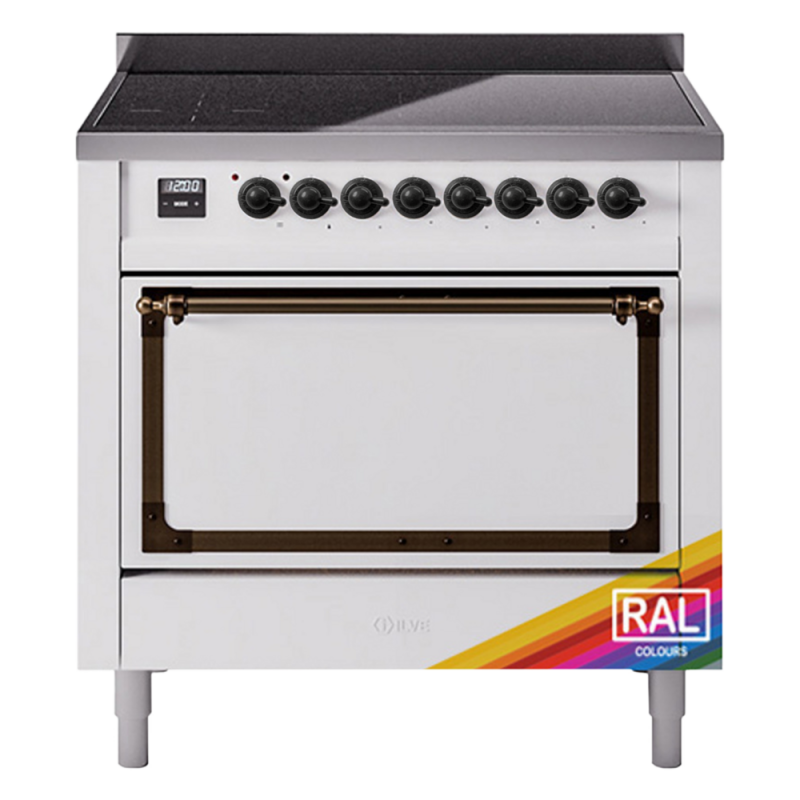 Nostalgie II Noblesse 36 inch Induction Range with 5 Elements UNI366QNMPRAB