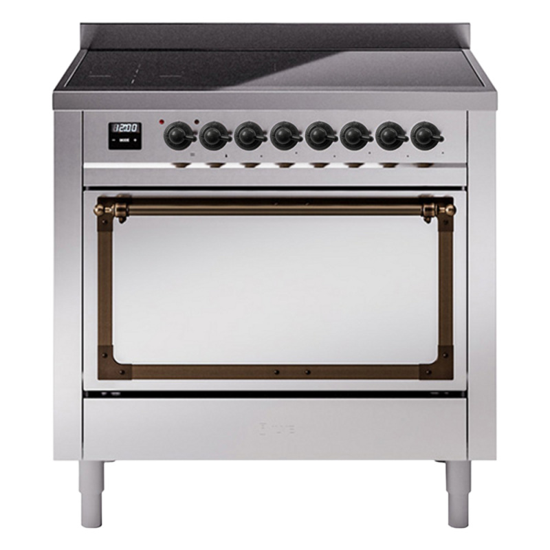 Nostalgie II Noblesse 36 inch Induction Range with 5 Elements UNI366QNMPSSB