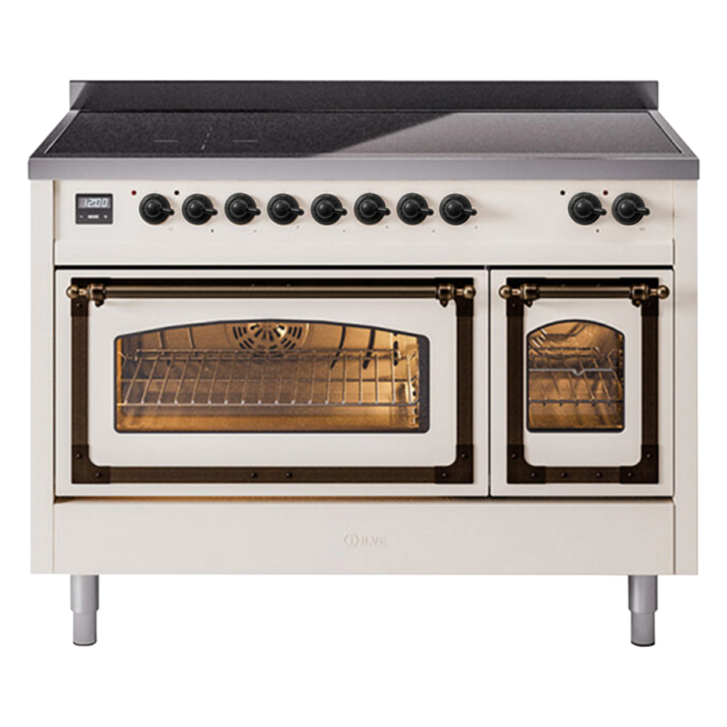 Nostalgie II Noblesse 48 inch Induction Range with 6 Elements UNI486NMPAWB