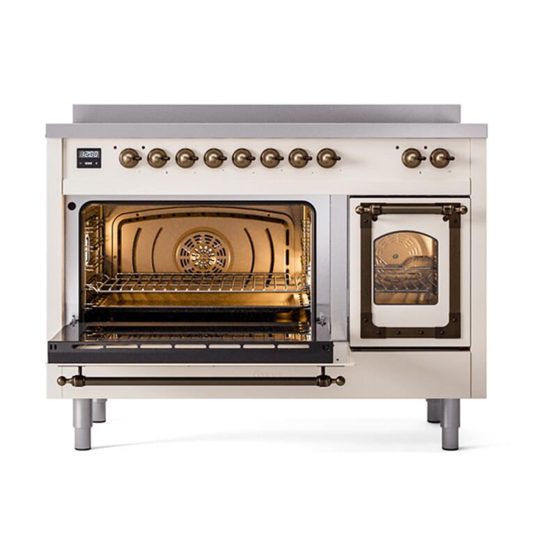 Nostalgie II Noblesse 48 inch Induction Range with 6 Elements UNI486NMPAWB