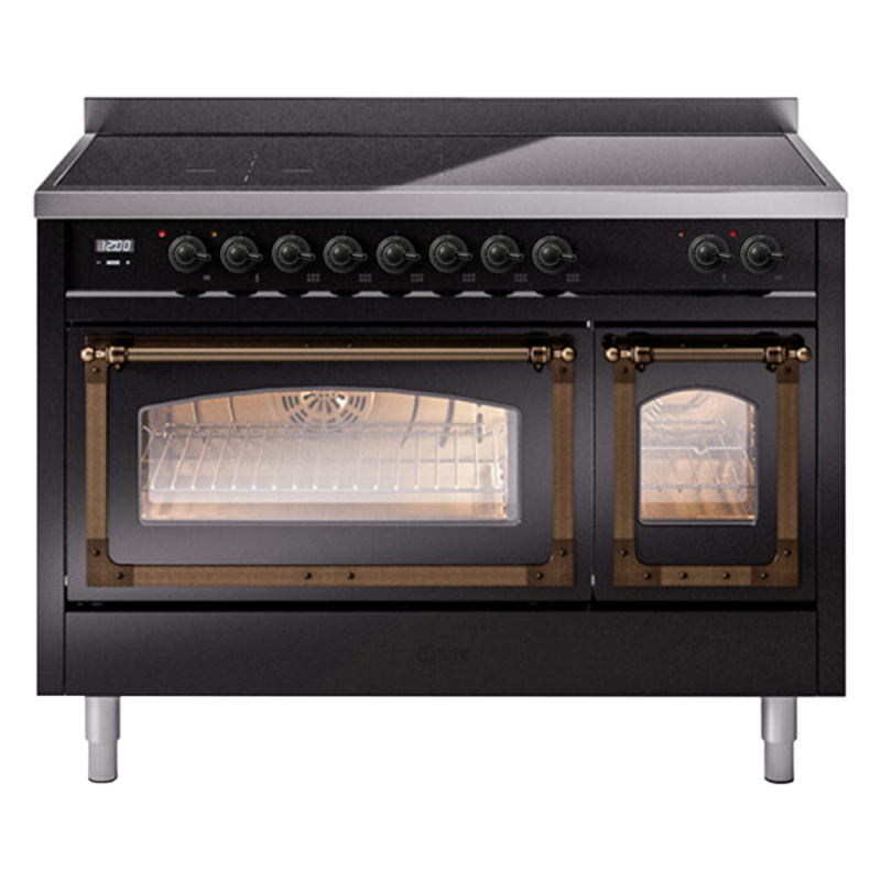 Nostalgie II Noblesse 48 inch Induction Range with 6 Elements UNI486NMPBKB