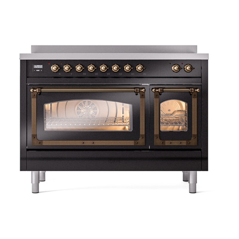 Nostalgie II Noblesse 48 inch Induction Range with 6 Elements UNI486NMPBKB