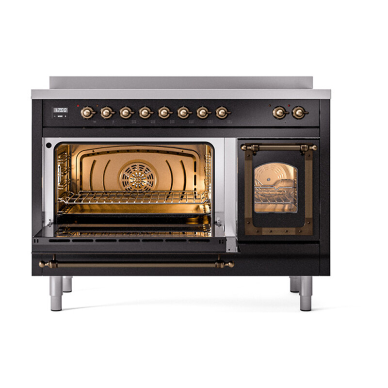 Nostalgie II Noblesse 48 inch Induction Range with 6 Elements UNI486NMPBKB