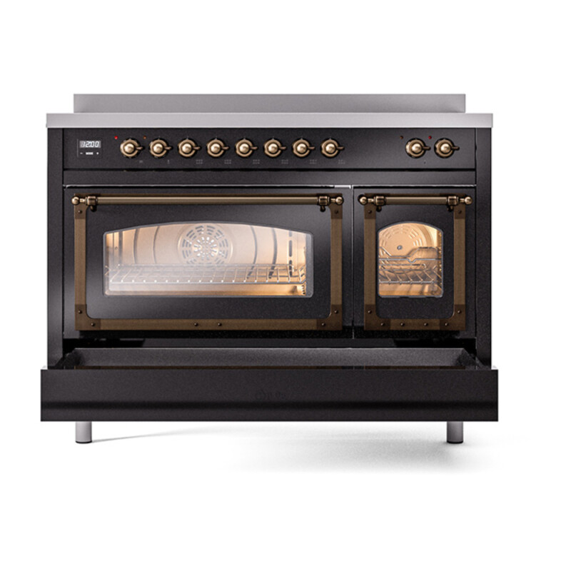 Nostalgie II Noblesse 48 inch Induction Range with 6 Elements UNI486NMPBKB