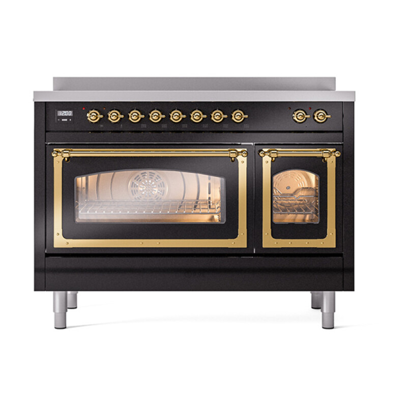 Nostalgie II Noblesse 48 inch Induction Range with 6 Elements UNI486NMPBKG