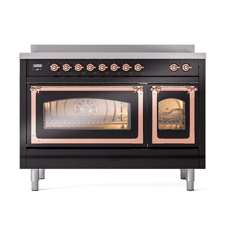 Nostalgie II Noblesse 48 inch Induction Range with 6 Elements UNI486NMPBKP