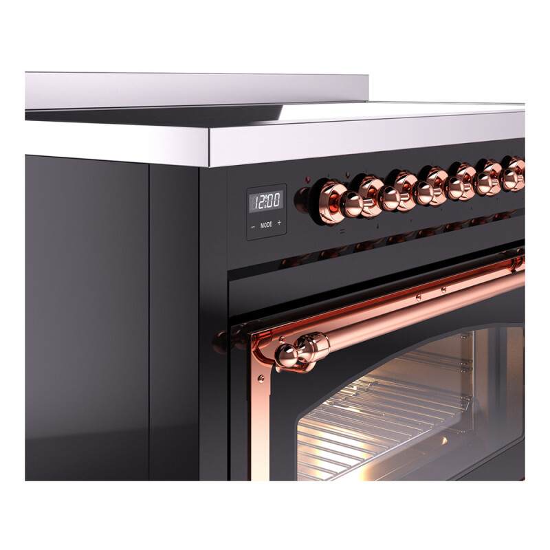 Nostalgie II Noblesse 48 inch Induction Range with 6 Elements UNI486NMPBKP