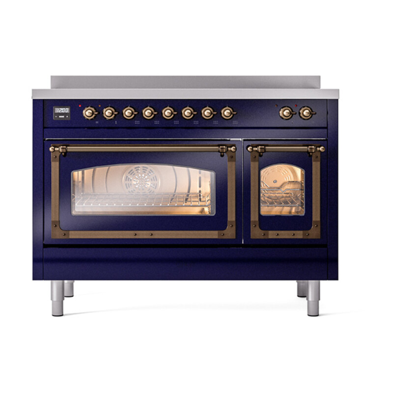Nostalgie II Noblesse 48 inch Induction Range with 6 Elements UNI486NMPMBB