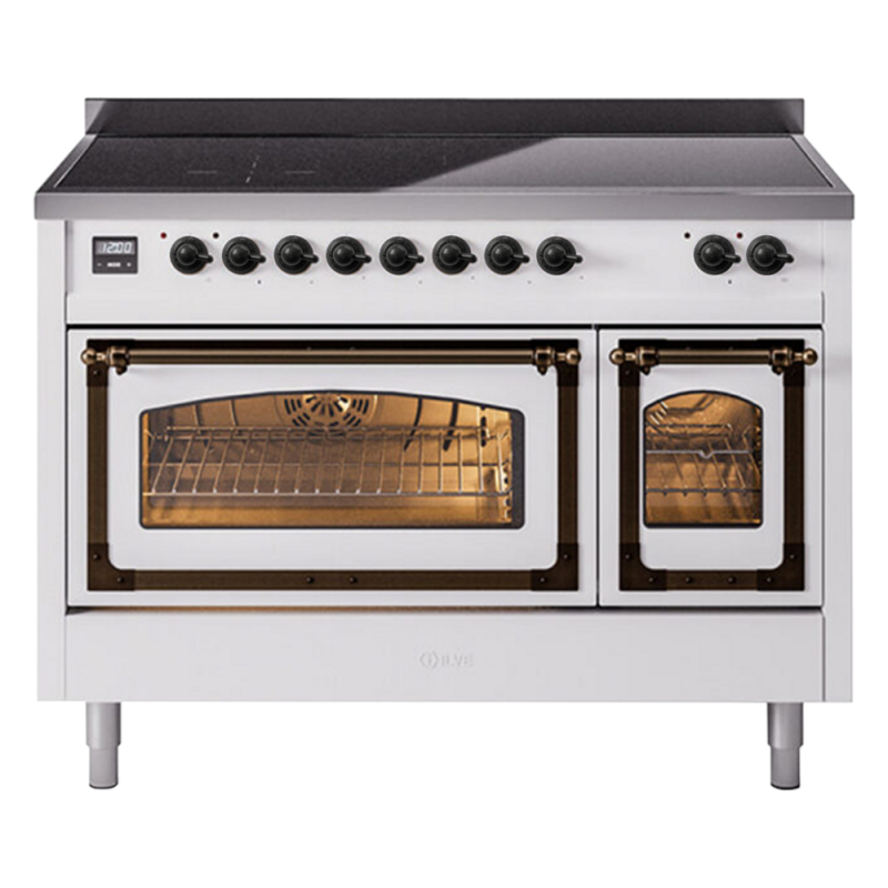 Nostalgie II Noblesse 48 inch Induction Range with 6 Elements UNI486NMPWHB
