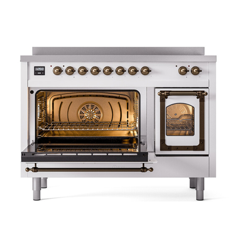 Nostalgie II Noblesse 48 inch Induction Range with 6 Elements UNI486NMPWHB