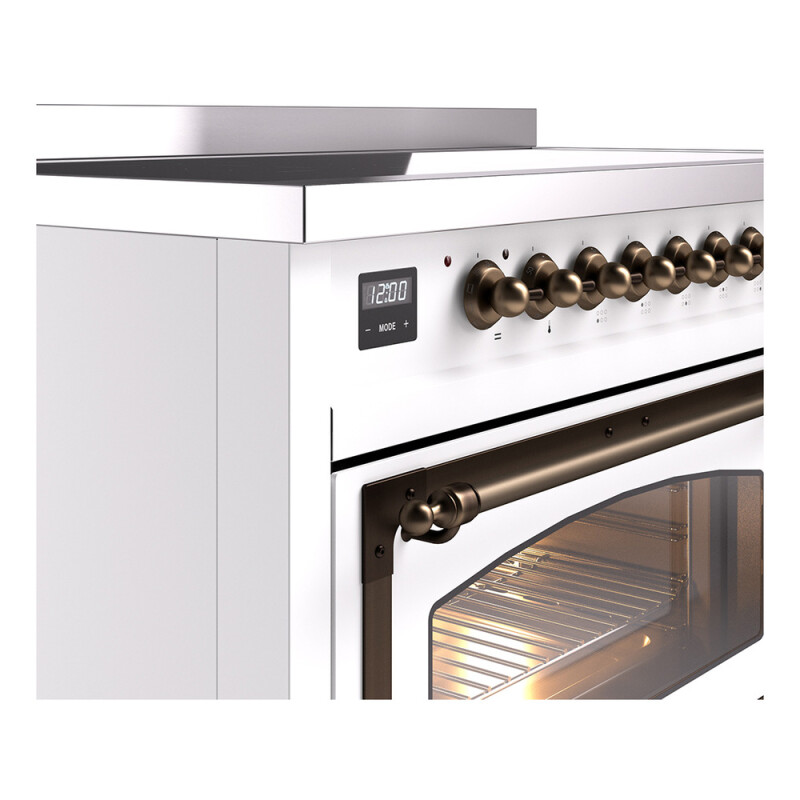 Nostalgie II Noblesse 48 inch Induction Range with 6 Elements UNI486NMPWHB