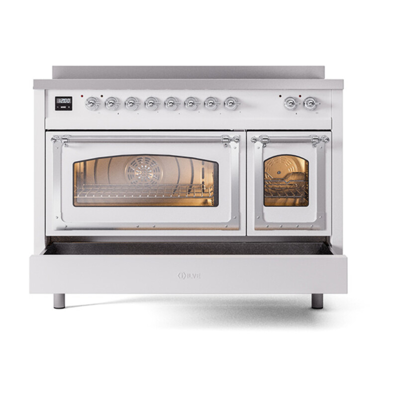 Nostalgie II Noblesse 48 inch Induction Range with 6 Elements UNI486NMPWHC