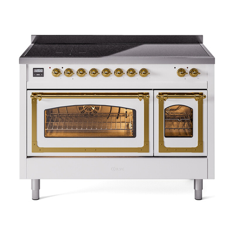 Nostalgie II Noblesse 48 inch Induction Range with 6 Elements UNI486NMPWHG