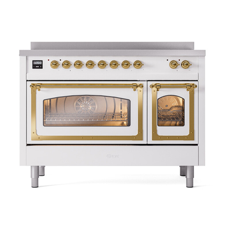 Nostalgie II Noblesse 48 inch Induction Range with 6 Elements UNI486NMPWHG