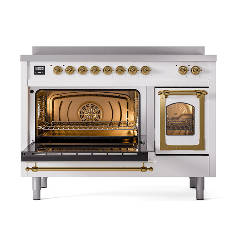 Nostalgie II Noblesse 48 inch Induction Range with 6 Elements UNI486NMPWHG