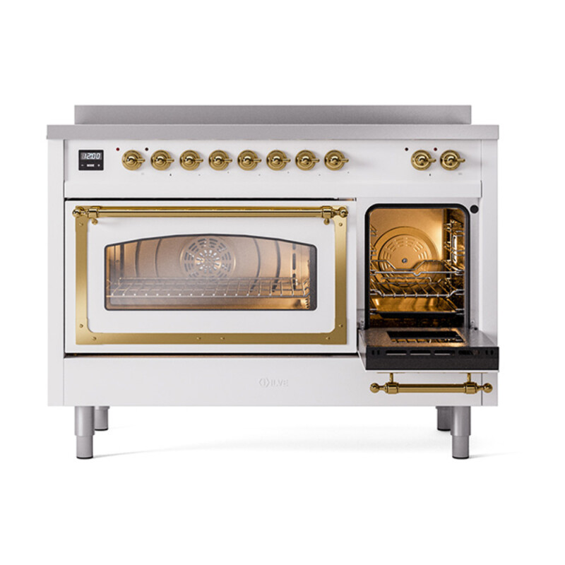 Nostalgie II Noblesse 48 inch Induction Range with 6 Elements UNI486NMPWHG