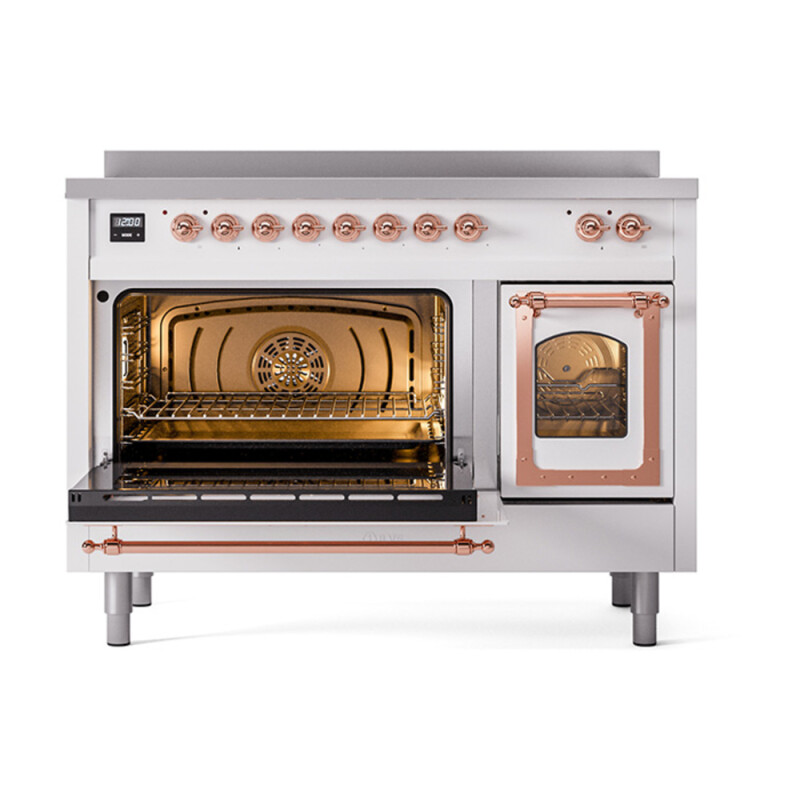 Nostalgie II Noblesse 48 inch Induction Range with 6 Elements UNI486NMPWHP